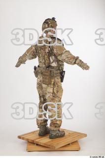 Soldier in American Army Military Uniform 0019